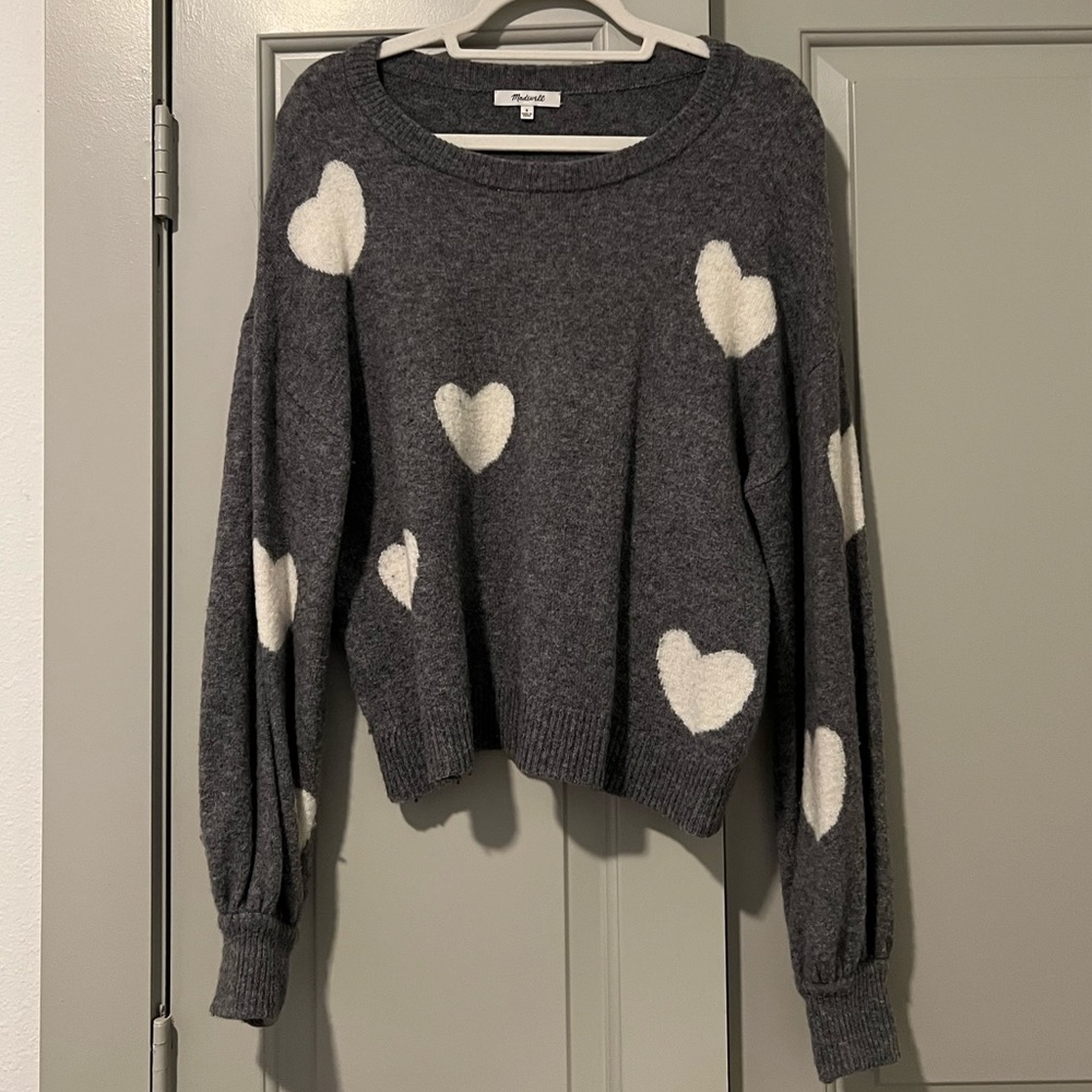 Madewell Heart Sweater